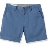 imageAmazon Essentials Mens SlimFit 7quot Chino ShortDeep Blue