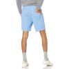imageAmazon Essentials Mens SlimFit 7quot Inseam Stretch 5Pocket ShortLight Blue