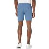 imageAmazon Essentials Mens SlimFit 7quot Lightweight Comfort Stretch Oxford ShortsBlue