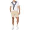imageAmazon Essentials Mens SlimFit 7quot Lightweight Comfort Stretch Oxford ShortsKhaki Brown