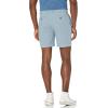 imageAmazon Essentials Mens SlimFit 7quot Lightweight Comfort Stretch Oxford ShortsPale Blue