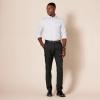 imageAmazon Essentials Mens SlimFit FlatFront Dress PantBlack