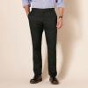 imageAmazon Essentials Mens SlimFit FlatFront Dress PantBlack