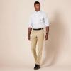 imageAmazon Essentials Mens SlimFit FlatFront Dress PantKhaki Brown