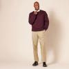 imageAmazon Essentials Mens SlimFit FlatFront Dress PantKhaki Brown