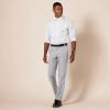 imageAmazon Essentials Mens SlimFit FlatFront Dress PantLight Grey
