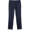 imageAmazon Essentials Mens SlimFit FlatFront Dress PantNavy