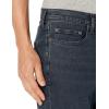 imageAmazon Essentials Mens SlimFit Jeans  Comfort Stretch Straight Previously GoodthreadsBlue Black Vintage