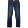 imageAmazon Essentials Mens SlimFit Jeans  Comfort Stretch Straight Previously GoodthreadsDark Blue Vintage