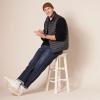 imageAmazon Essentials Mens SlimFit JeansDark Blue Vintage