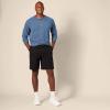 imageAmazon Essentials Mens SlimFit LongSleeve Henley ShirtBlue Heather