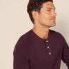 imageAmazon Essentials Mens SlimFit LongSleeve Henley ShirtBurgundy