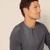 imageAmazon Essentials Mens SlimFit LongSleeve Henley ShirtCharcoal Heather