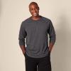 imageAmazon Essentials Mens SlimFit LongSleeve Henley ShirtCharcoal Heather