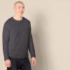 imageAmazon Essentials Mens SlimFit LongSleeve Henley ShirtCharcoal Heather