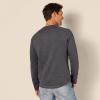 imageAmazon Essentials Mens SlimFit LongSleeve Henley ShirtCharcoal Heather