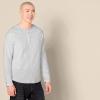 imageAmazon Essentials Mens SlimFit LongSleeve Henley ShirtLight Grey Heather