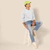 imageAmazon Essentials Mens SlimFit LongSleeve Henley ShirtLight Grey Heather