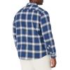 imageAmazon Essentials Mens SlimFit LongSleeve Plaid Flannel Shirt Limited Edition Discontinued ColorsBlue White Plaid