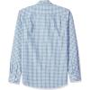 imageAmazon Essentials Mens SlimFit LongSleeve Poplin ShirtBlue Checked