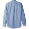imageAmazon Essentials Mens SlimFit LongSleeve Poplin ShirtBlue Gingham