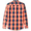 imageAmazon Essentials Mens SlimFit LongSleeve Poplin ShirtBlue Orange Buffalo
