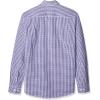 imageAmazon Essentials Mens SlimFit LongSleeve Poplin ShirtBlue Purple Gingham