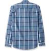 imageAmazon Essentials Mens SlimFit LongSleeve Poplin ShirtDenim Large Plaid
