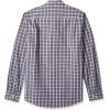 imageAmazon Essentials Mens SlimFit LongSleeve Poplin ShirtGrey Windowpane