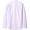 imageAmazon Essentials Mens SlimFit LongSleeve Poplin ShirtLavender White Double Stripe
