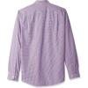 imageAmazon Essentials Mens SlimFit LongSleeve Poplin ShirtPurple White Gingham
