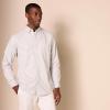 imageAmazon Essentials Mens SlimFit LongSleeve Stretch Oxford Shirt with PocketLight Grey