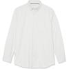 imageAmazon Essentials Mens SlimFit LongSleeve Stretch Oxford Shirt with PocketLight Grey Vertical Stripe