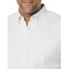 imageAmazon Essentials Mens SlimFit LongSleeve Stretch Oxford Shirt with PocketLight Grey Vertical Stripe