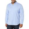 imageAmazon Essentials Mens SlimFit LongSleeve Stretch Oxford Shirt with PocketPowder Blue