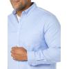 imageAmazon Essentials Mens SlimFit LongSleeve Stretch Oxford Shirt with PocketPowder Blue