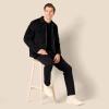 imageAmazon Essentials Mens SlimFit Pants 5Pocket Stretch Twill DesignBlack