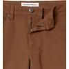 imageAmazon Essentials Mens SlimFit Pants 5Pocket Stretch Twill DesignBrown
