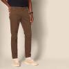 imageAmazon Essentials Mens SlimFit Pants 5Pocket Stretch Twill DesignBrown