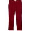 imageAmazon Essentials Mens SlimFit Pants 5Pocket Stretch Twill DesignBurgundy