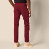 imageAmazon Essentials Mens SlimFit Pants 5Pocket Stretch Twill DesignBurgundy