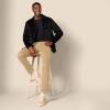 imageAmazon Essentials Mens SlimFit Pants 5Pocket Stretch Twill DesignDark Khaki Brown