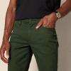imageAmazon Essentials Mens SlimFit Pants 5Pocket Stretch Twill DesignDark Olive