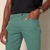imageAmazon Essentials Mens SlimFit Pants 5Pocket Stretch Twill DesignGreen