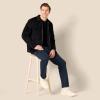 imageAmazon Essentials Mens SlimFit Pants 5Pocket Stretch Twill DesignNavy