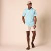 imageAmazon Essentials Mens SlimFit ShortSleeve Poplin ShirtAqua Blue