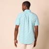 imageAmazon Essentials Mens SlimFit ShortSleeve Poplin ShirtAqua Blue