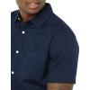 imageAmazon Essentials Mens SlimFit ShortSleeve Poplin ShirtNavy