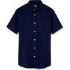 imageAmazon Essentials Mens SlimFit ShortSleeve Poplin ShirtNavy