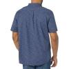imageAmazon Essentials Mens SlimFit ShortSleeve Poplin ShirtNavy Floral